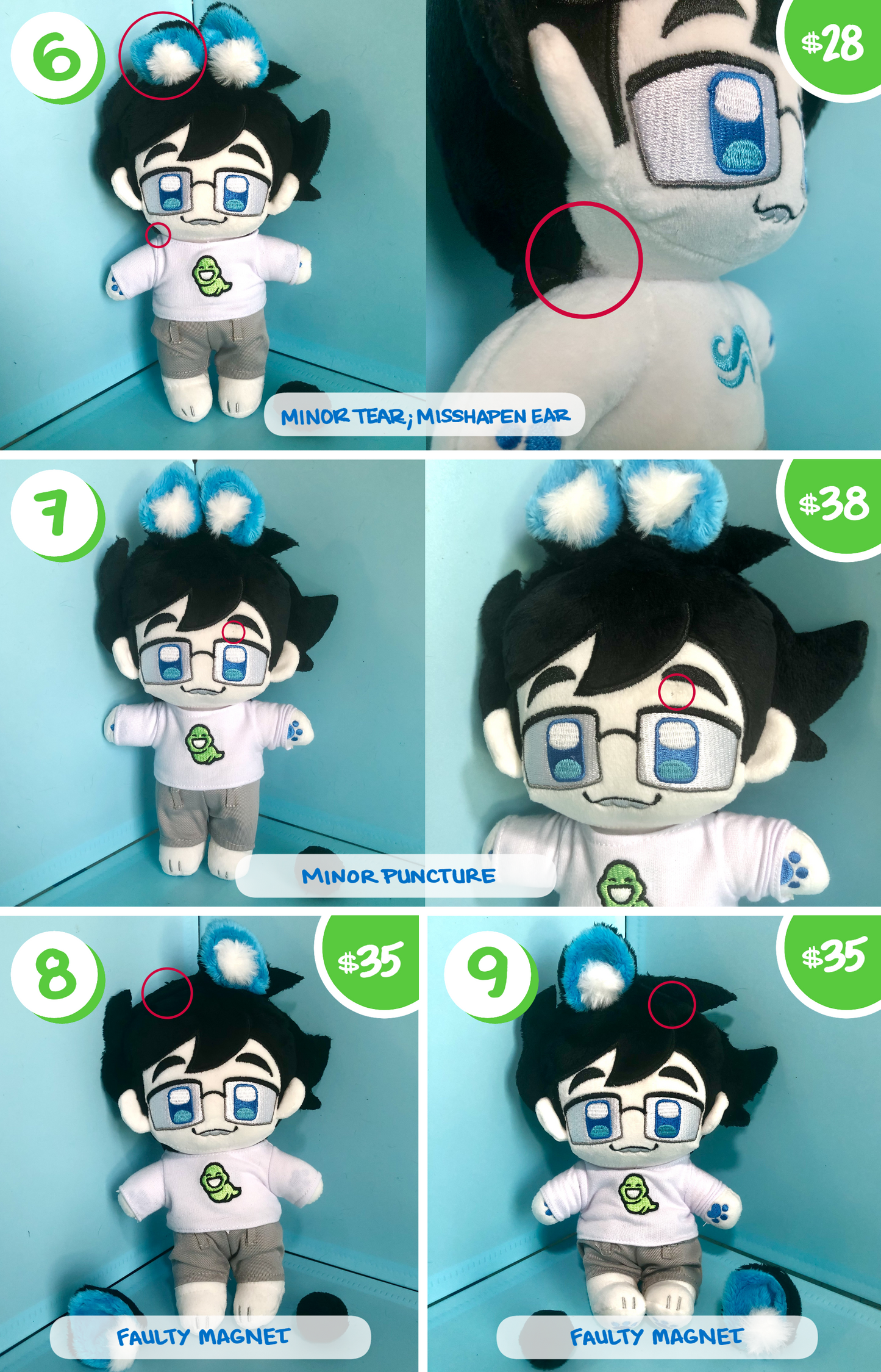 HOMESTUCK Egbert Bun Plush B-GRADES