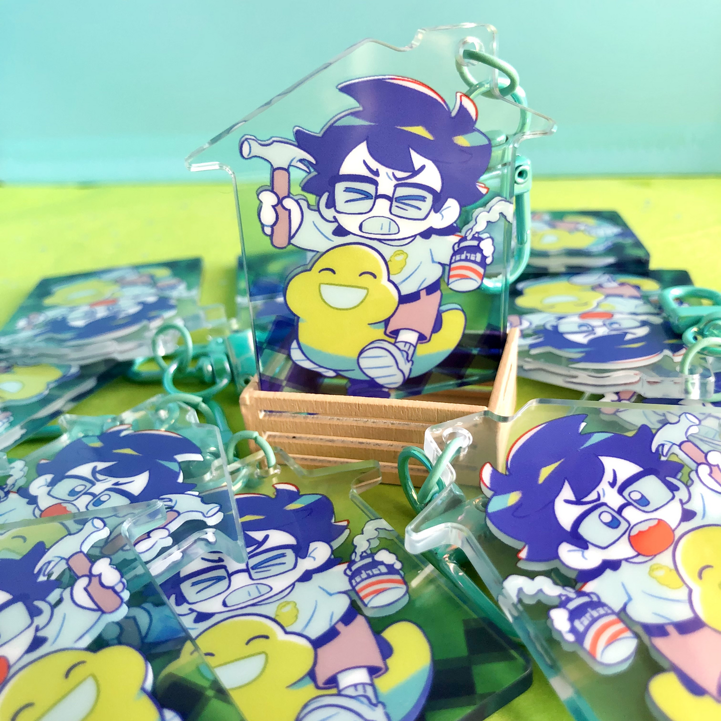 HOMESTUCK 2.25" Pogo Acrylic Charm