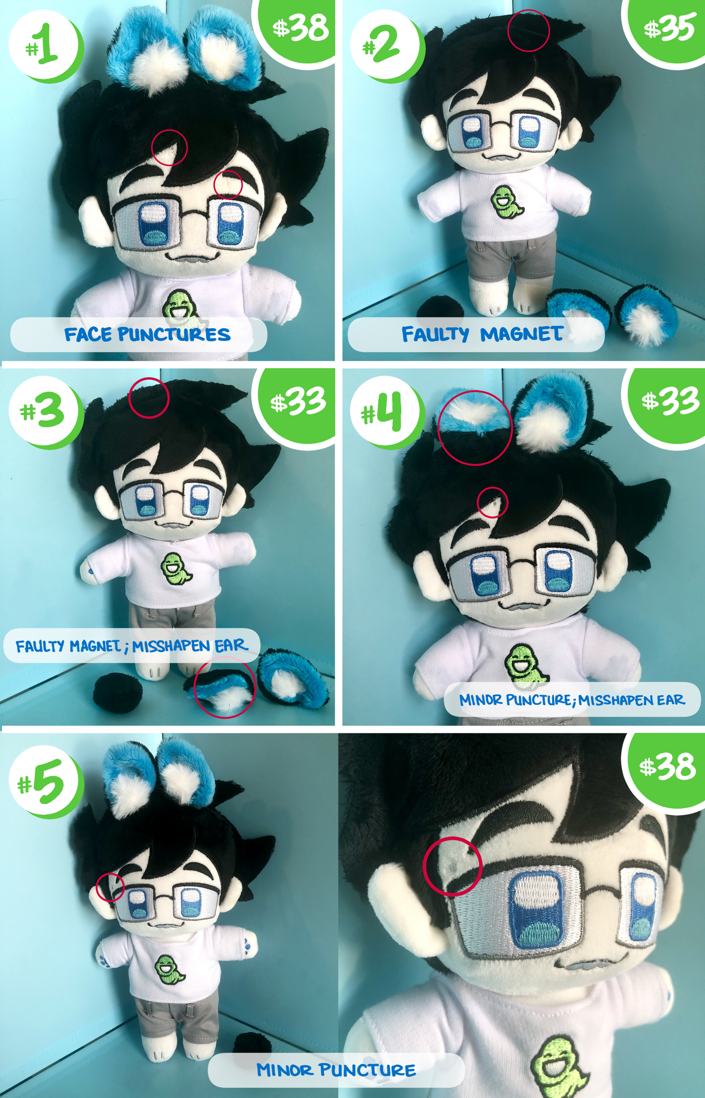HOMESTUCK Egbert Bun Plush B-GRADES