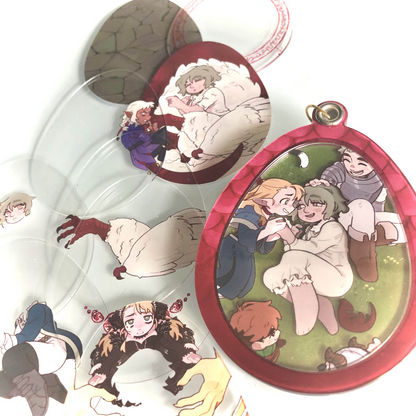 DUNGEON MESHI Falin Dungeon Egg Changing Charm