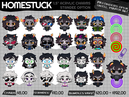 HOMESTUCK Gummie Charms