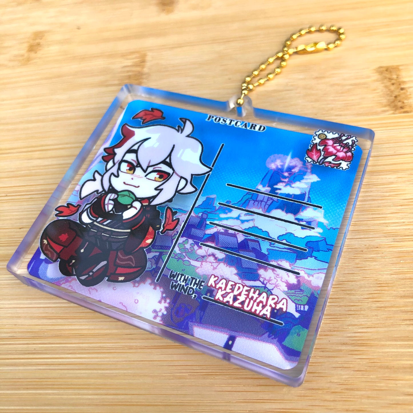 GENSHIN IMPACT 3" 3D 4NEMO Post Card Charms