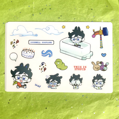 HOMESTUCK Egbun Sticker Sheet