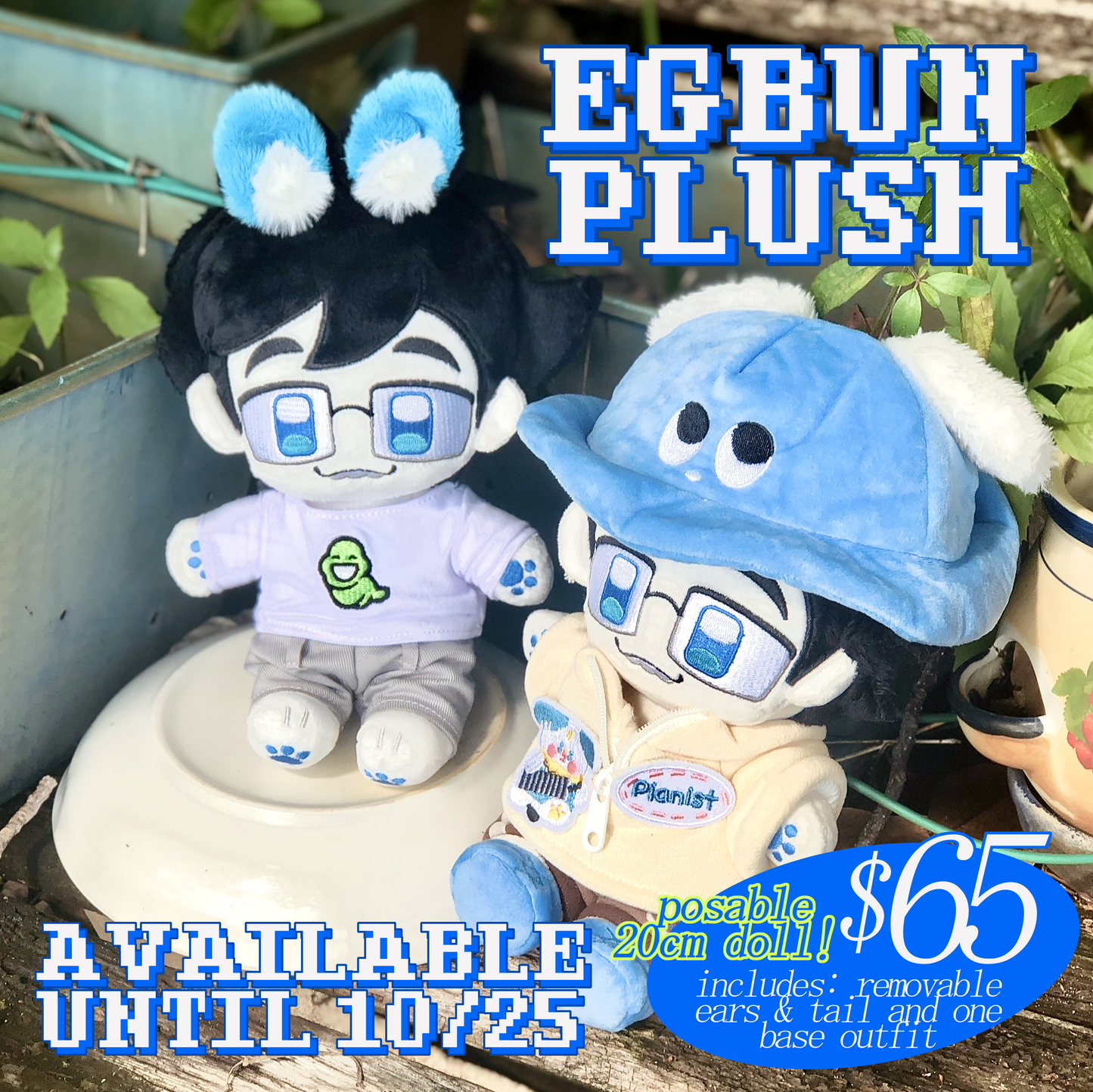 [PREORDER] HOMESTUCK Egbert Bun Plush