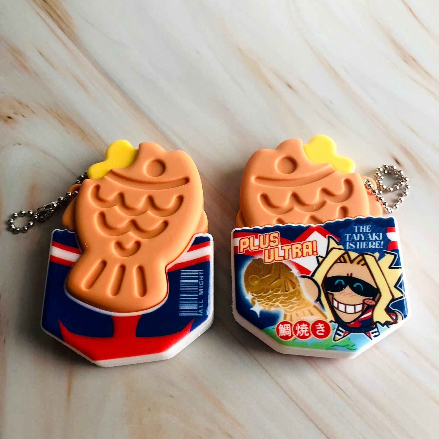 MY HERO ACADEMIA All Might Taiyaki Charm