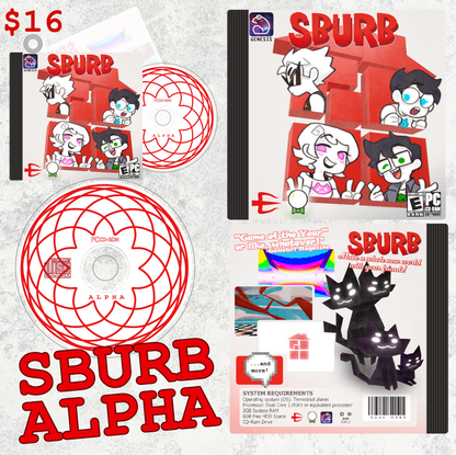 HOMESTUCK Retro ALPHA SBURB Charm